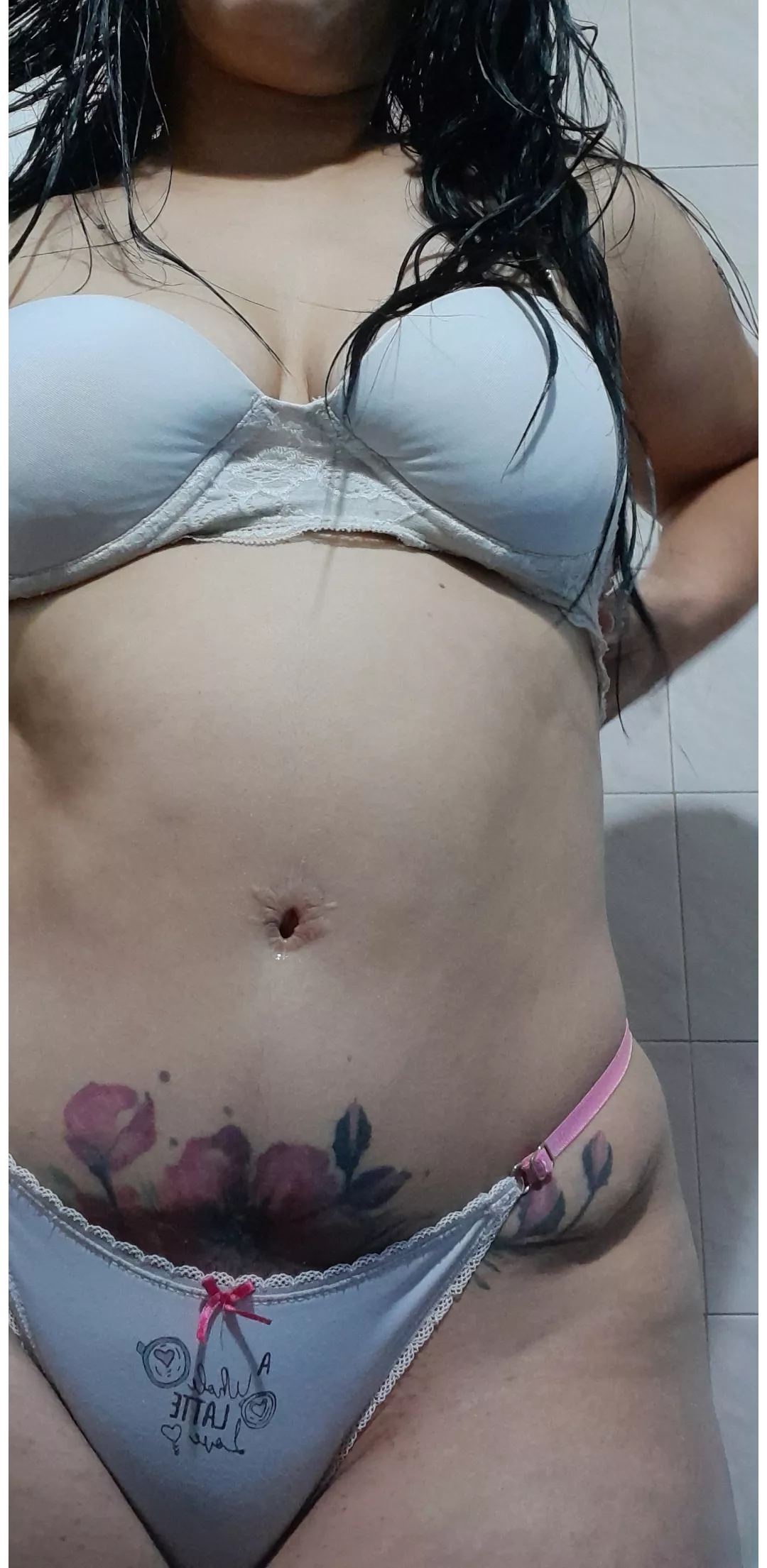 We'll play and then I'll show you something hot and wet. 