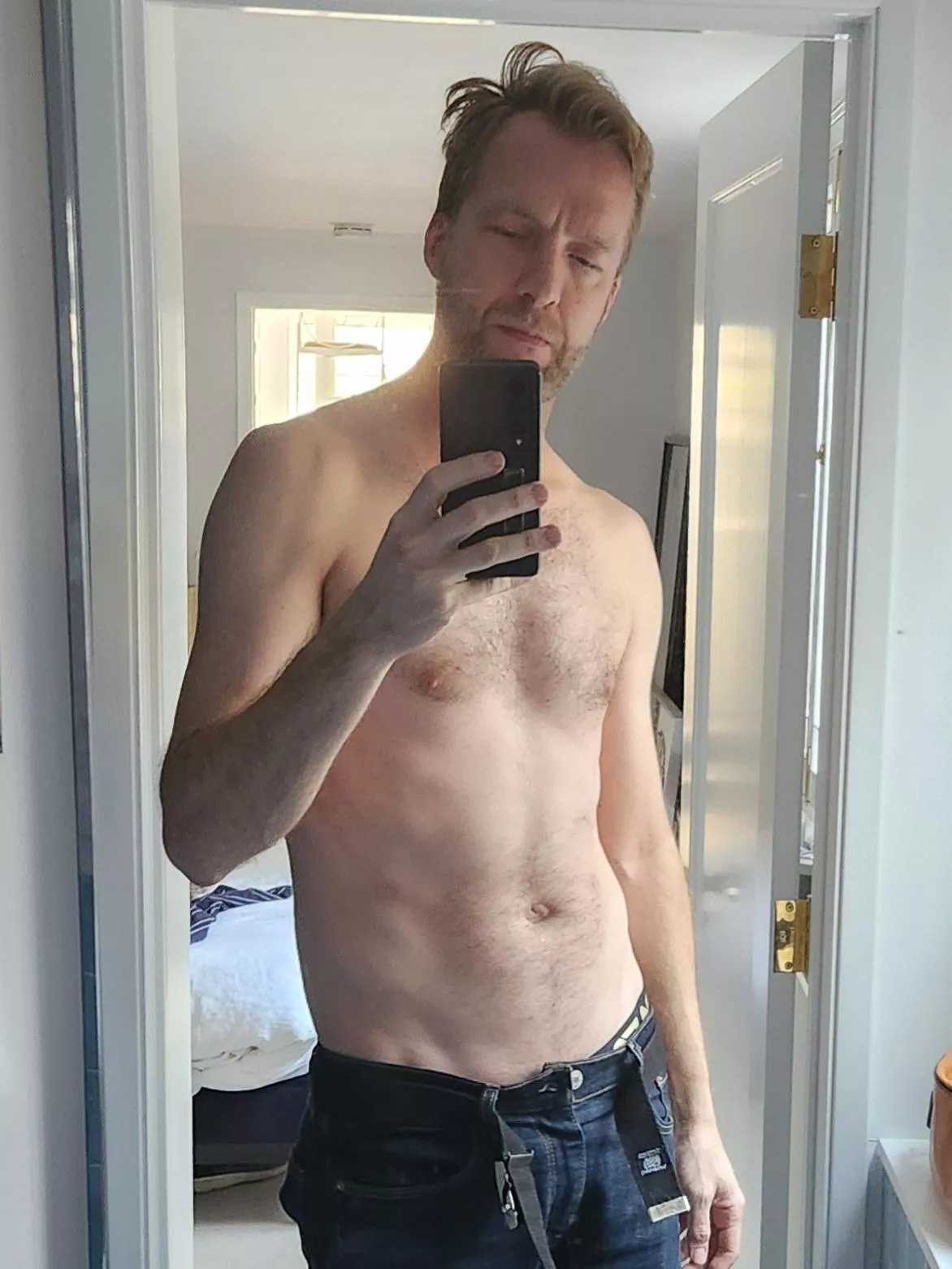 Woke up and thought I looked good in the sunlight