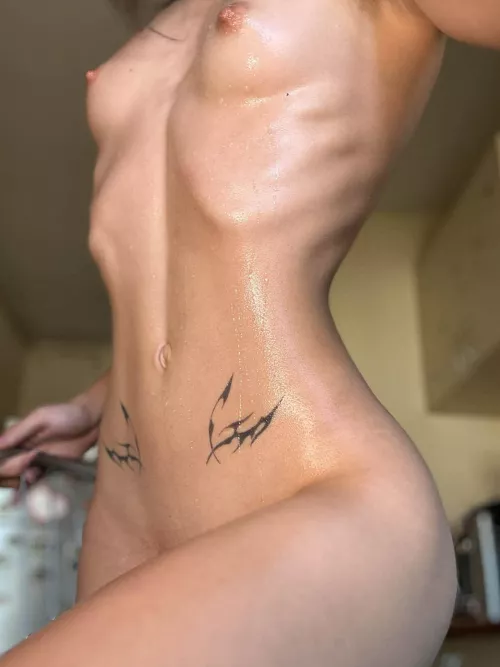 I love being naked in my room