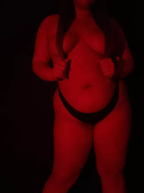 I love my braids. Especially when he’s behind me pulling them 😈