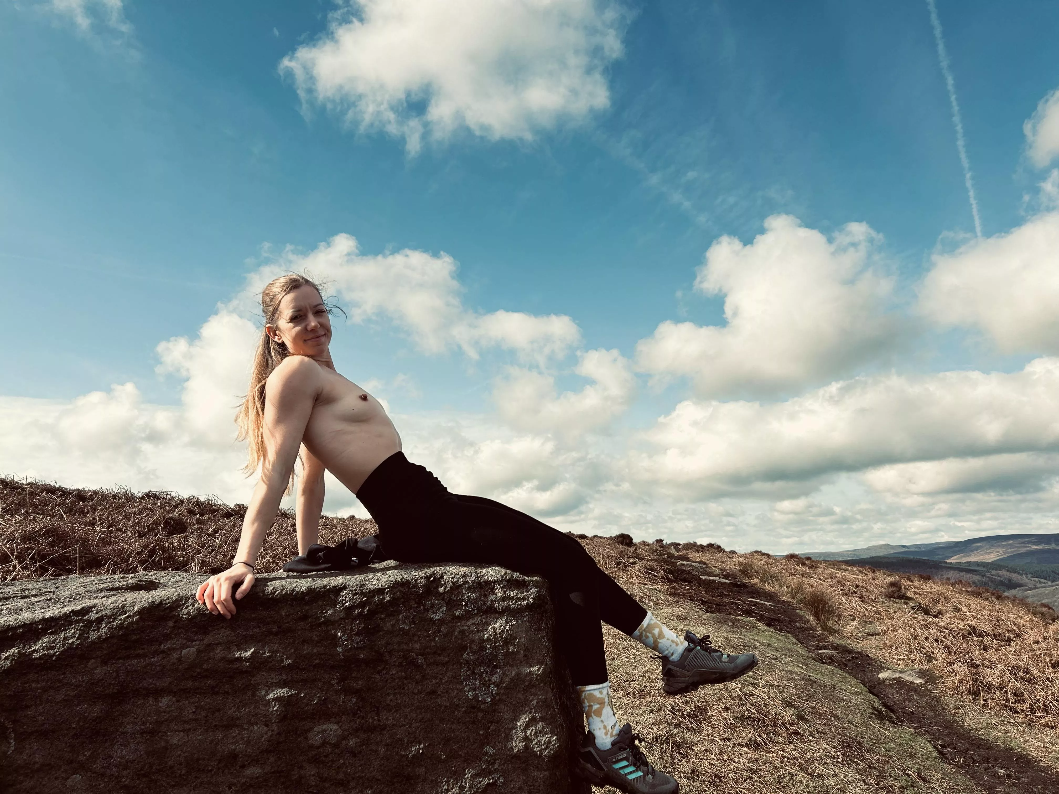 just letting my petite body enjoy some sunshine 