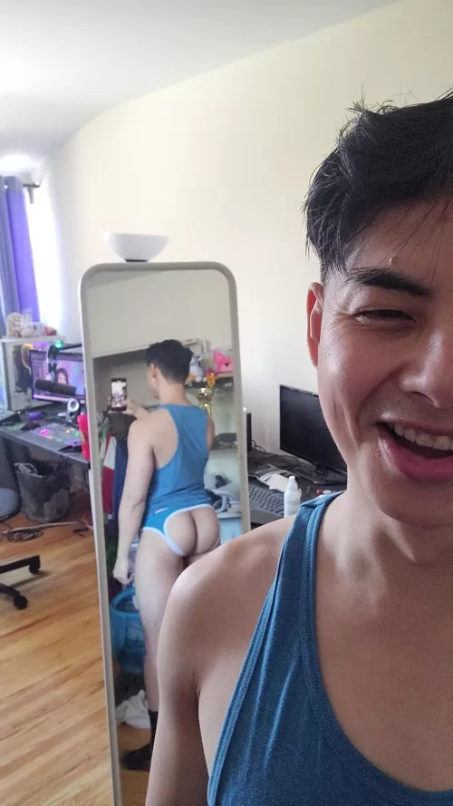 Literally squat days r great with jockstraps on