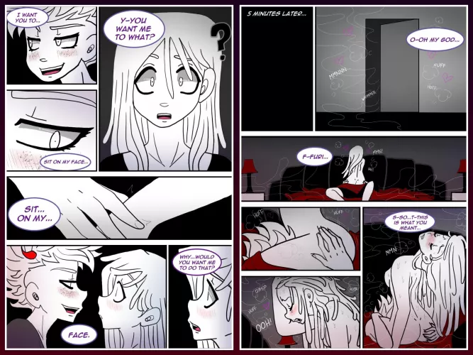 [Original] What happens when Eva loses a bet to Furi? 👀 THIS is what she asks for 😂 Also the fact that Eva can’t read between the lines of what Furi is actually saying. She may have the new ability to speak English, BUT there are still things she