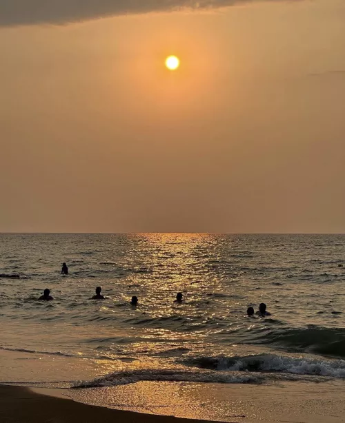 Surf town kind of sunset