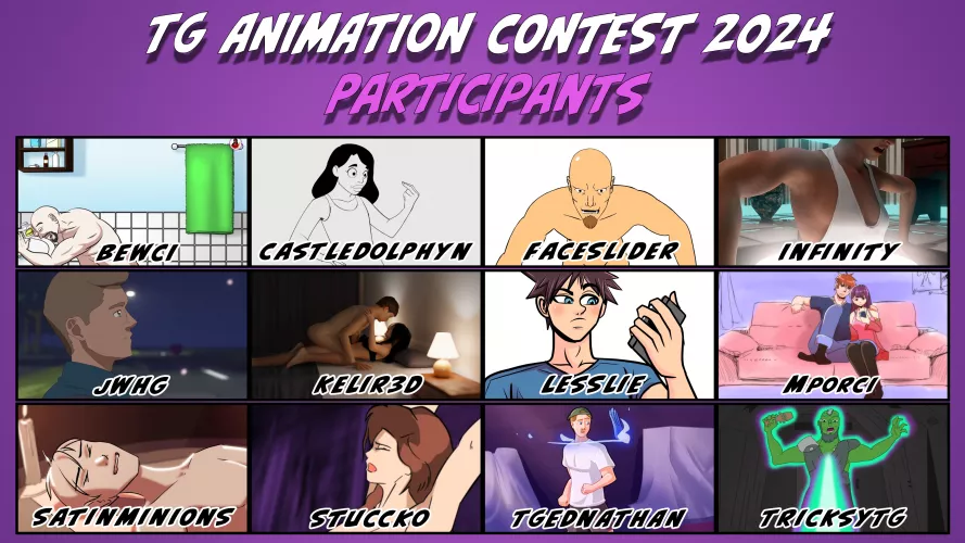 Surody's TG Animation Contest 2024 Participants (Promo)