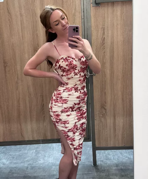 Thinking about this dress for a spring wedding (f)