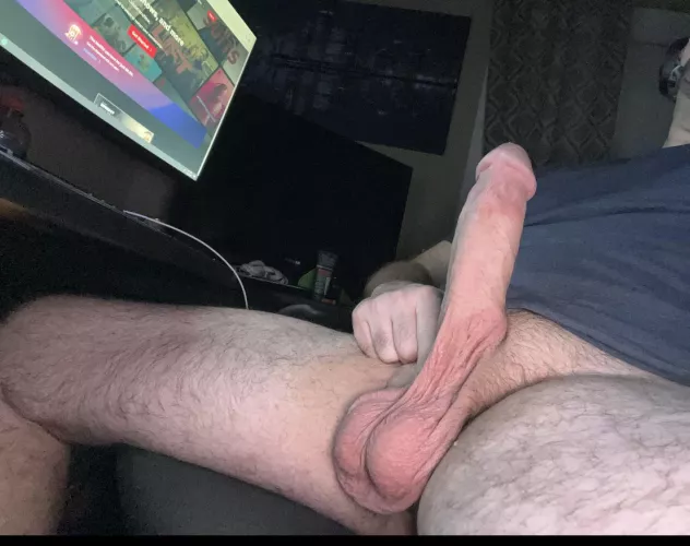 This Extra Thick Cock and Fatter Balls are throbbing…