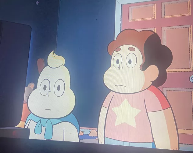 Throw back to that time onion made Steven watch his birth