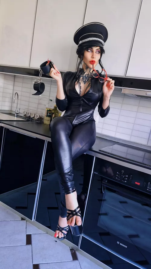 Will I have to use these handcuffs to feed you my banana?