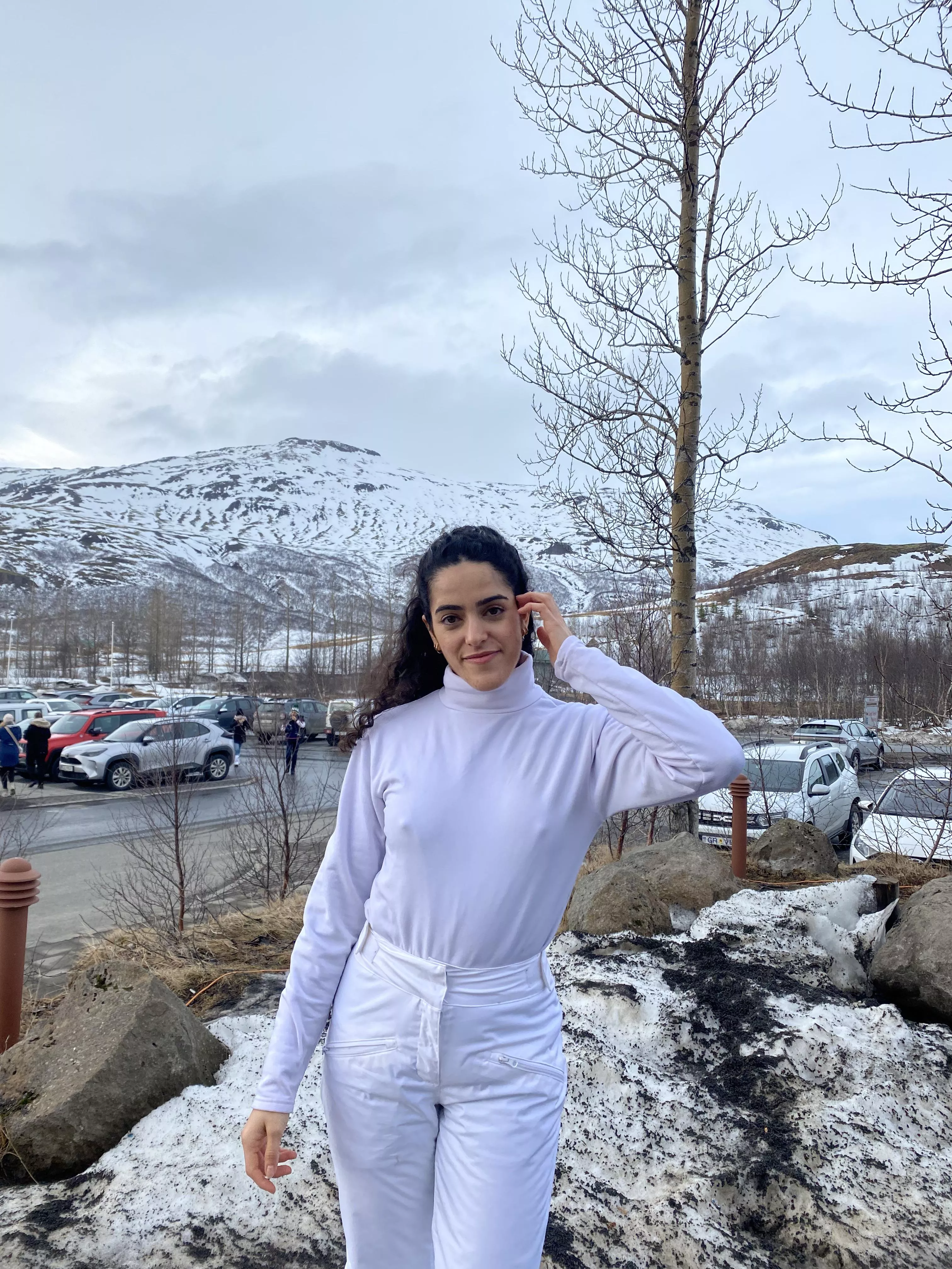 You can tell it was pretty cold there!