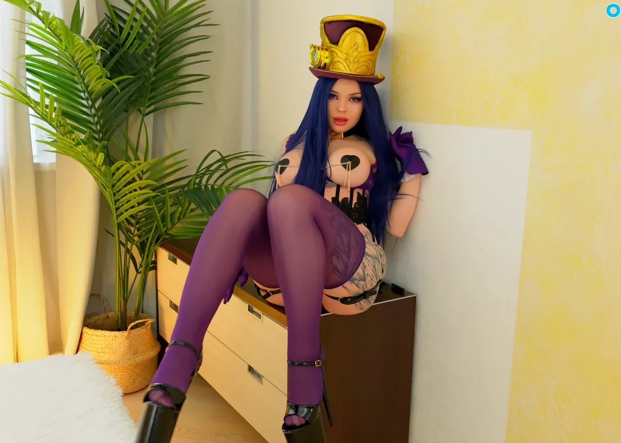 Caitlyn Kiramman from League of Legends by Sonya Vibe
