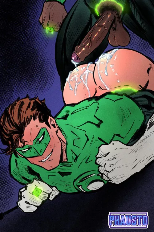 Hal Jordan and John Stewart by Phausto