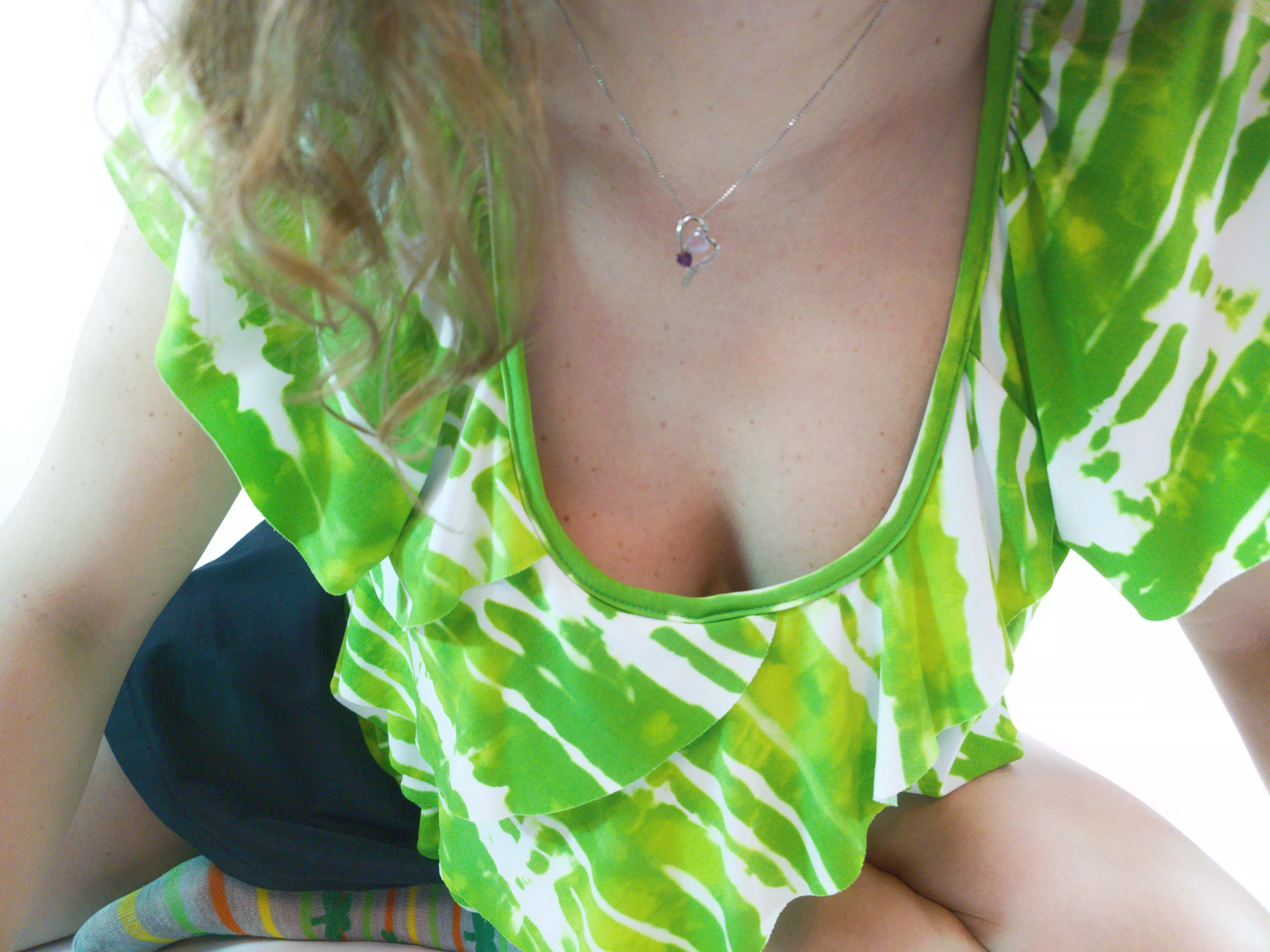 My eyes are up here ^  but feel free to stare at my tits instead 😘