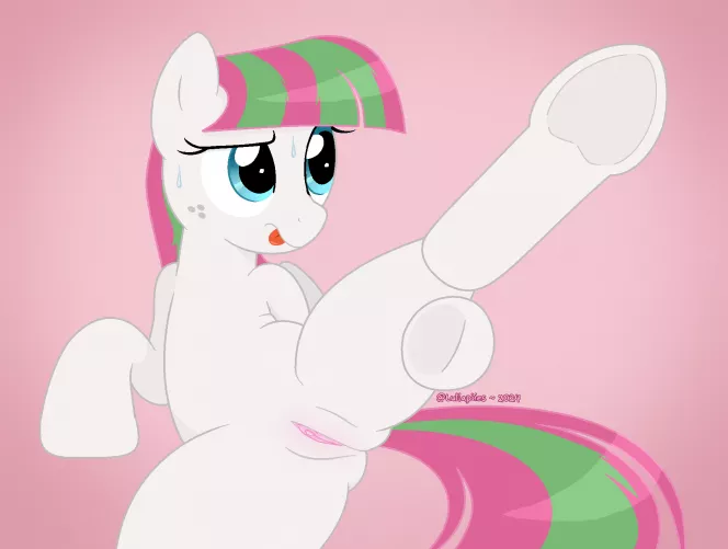 Nice Stretch, Blossomforth! (art by me)