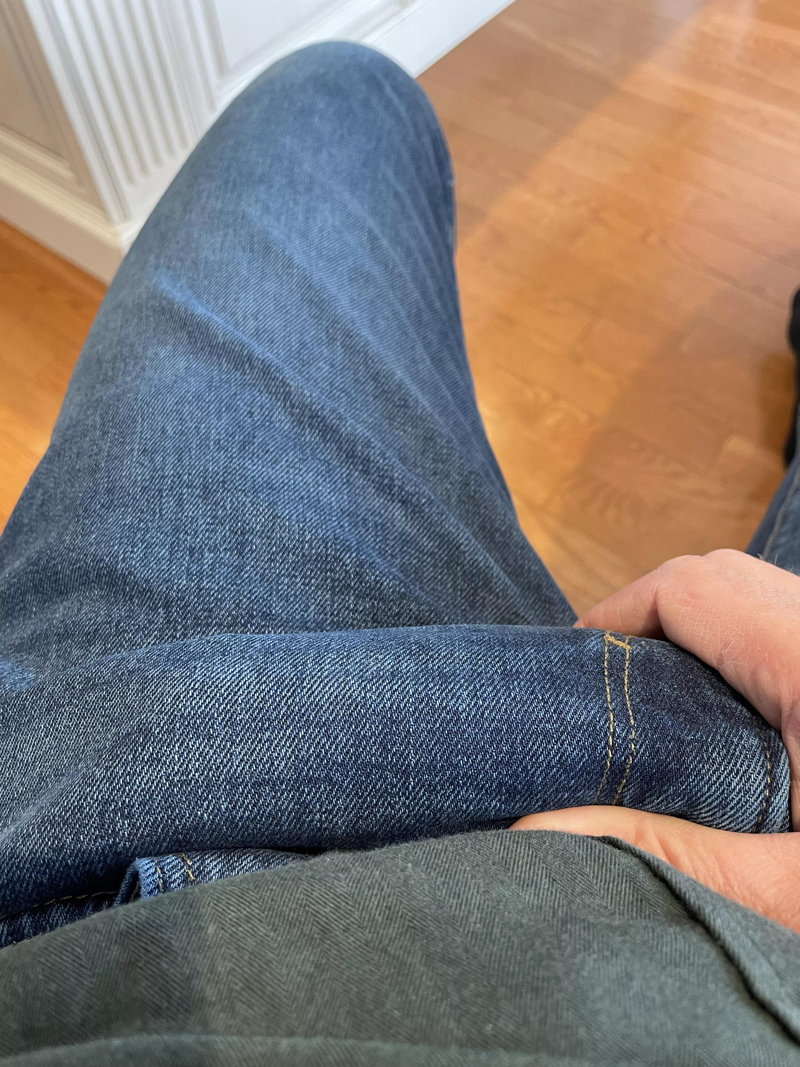 [40] naughty daddy wants to be teased and chat while wife and family are in the next room