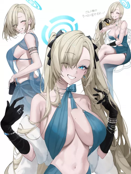 Asuna trying different Hairstyles  [Blue Archive]