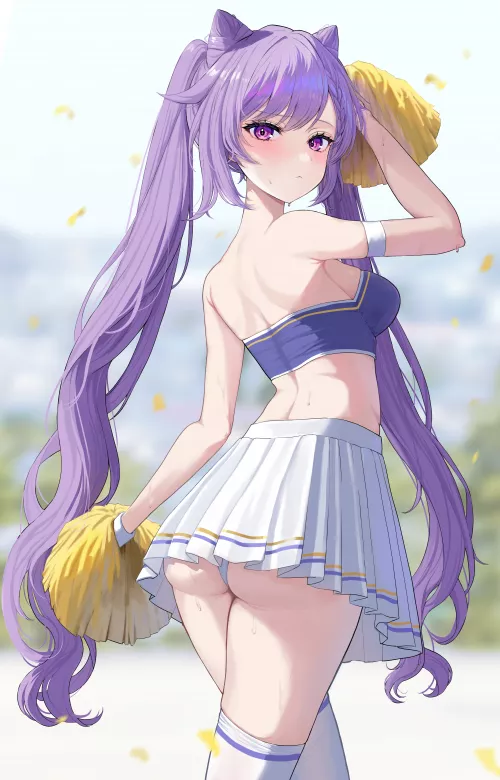 Cheerleader Keqing [Genshin Impact]