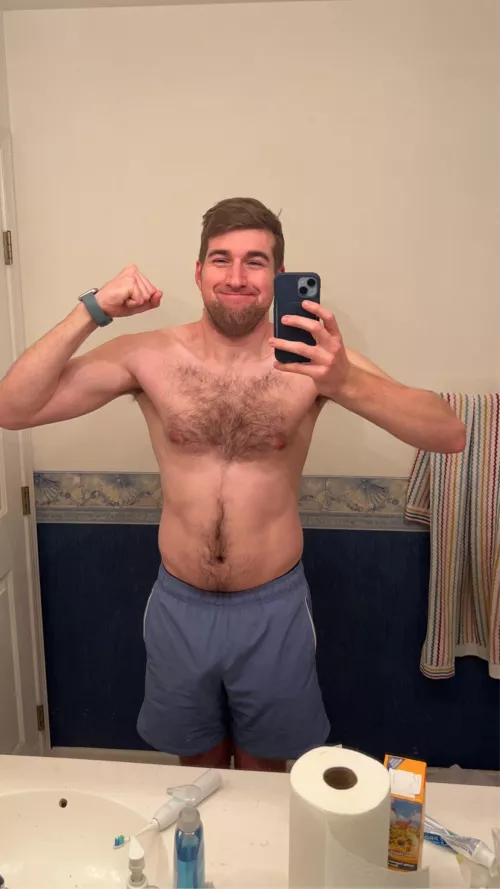 Feeling fit and healthy; I’m ready to find a good guy :)