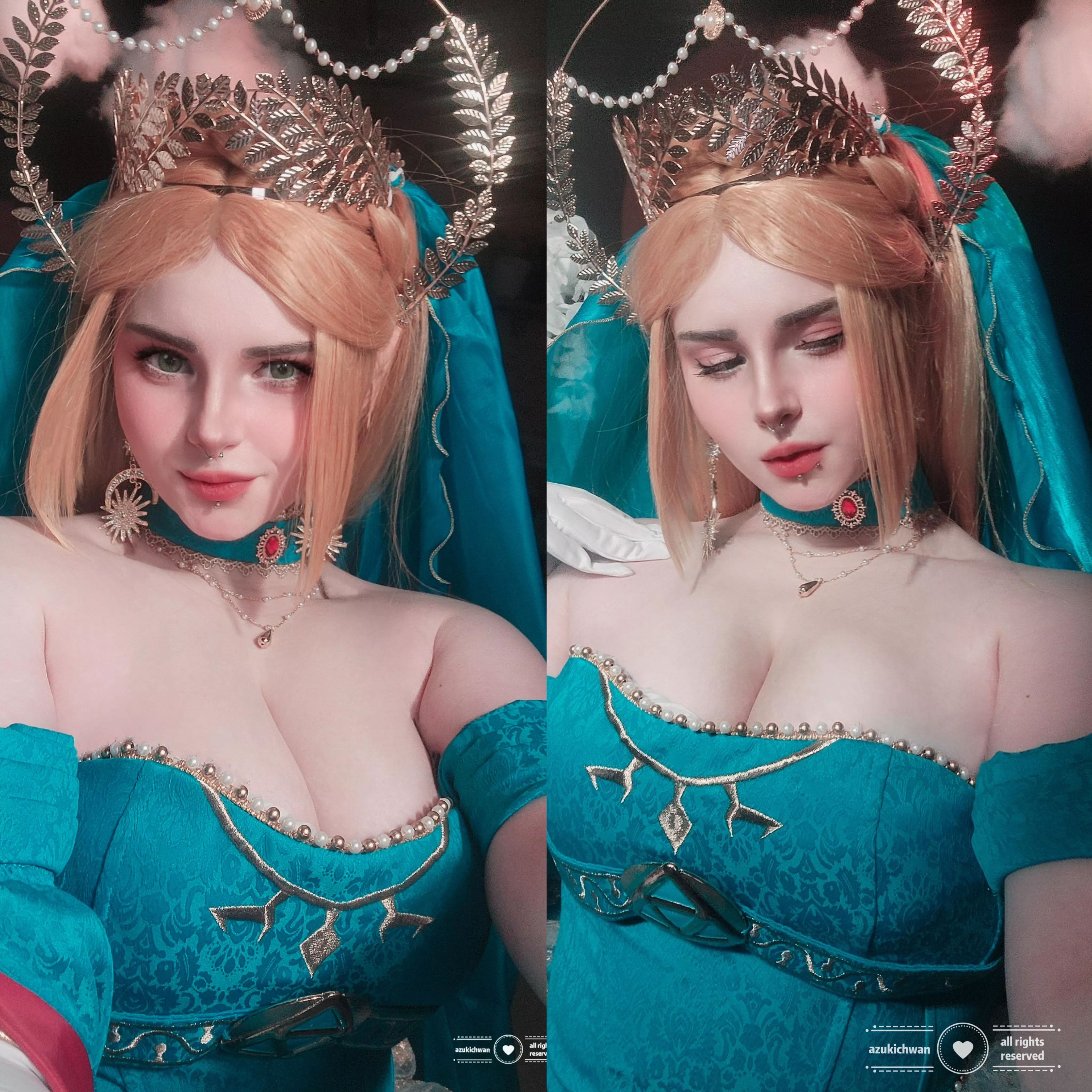 Heya! Here's my Princess Zelda cosplay inspired from a bride fanart!