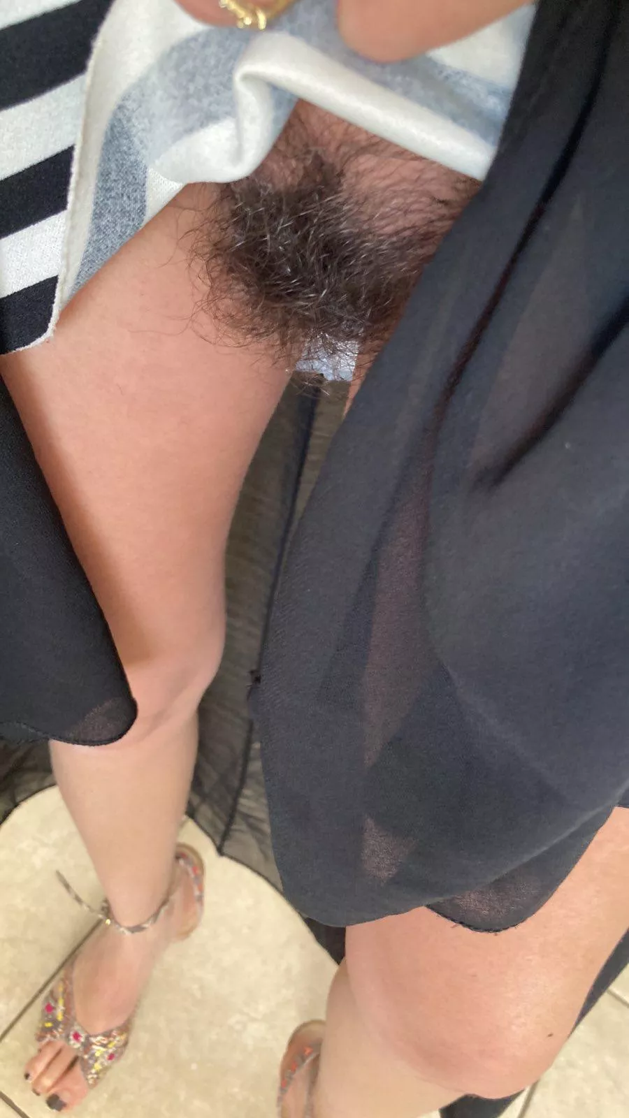 I hardly ever wear panties 