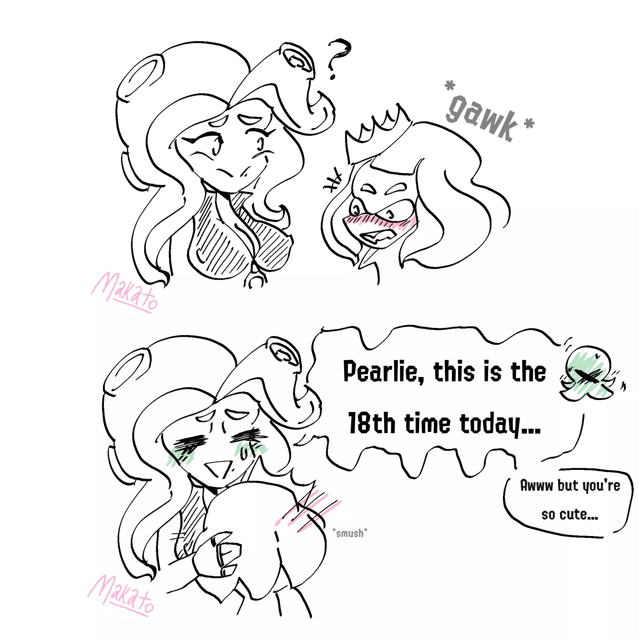 (Makato) hug, please?