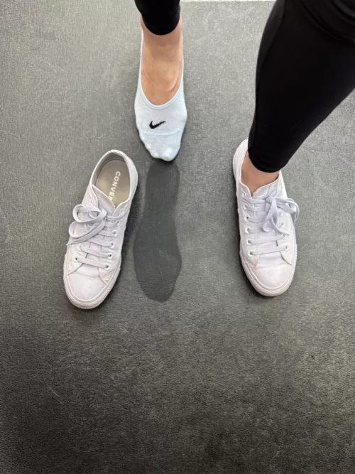 My feet get so sweaty in these chucks