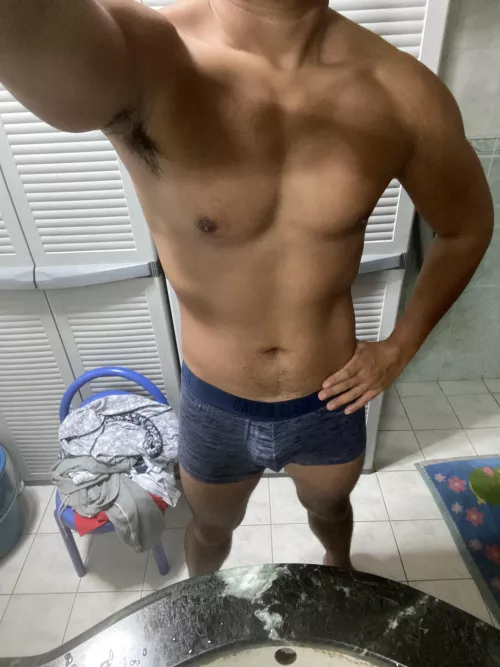 Sharing a moment on here before I step into the shower