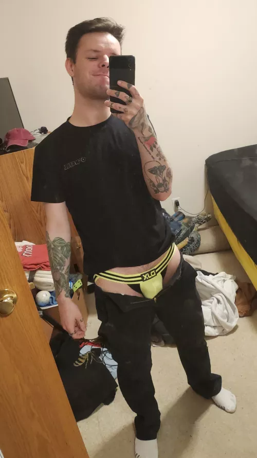 The part at work the others dont get to see