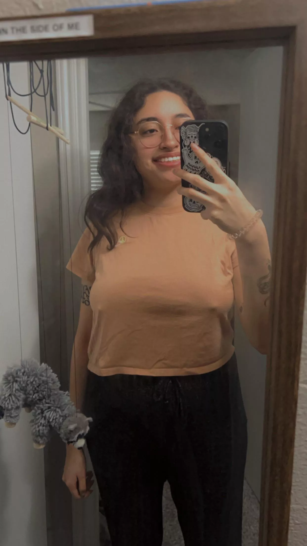 Was headed out for a salad when I saw em pokin lol