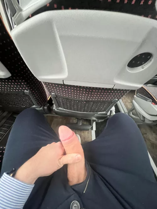You see me in bus jerking my thick cock, I go sit next to you, grab you by your neck and I am stuffing my cock into your slutty mouth. I ask no questions, I will shoot my load into your throat 😈😈😈