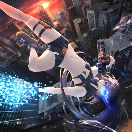 Black Rock Shooter Dawn Fall (Hanegaito)