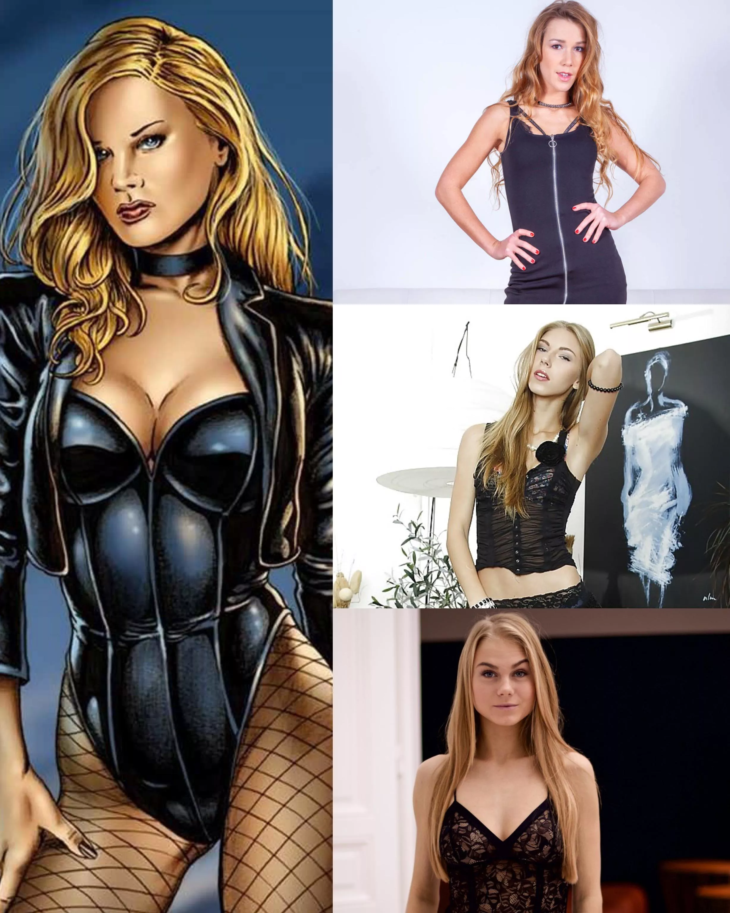 Casting the new DC porn universe! Who’s your black canary? Alexis Crystal, Krystal Boyd, or Nancy A?