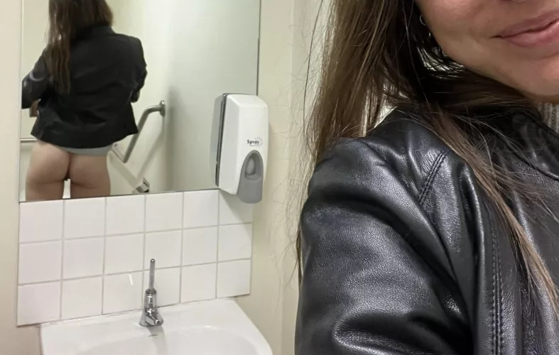 Cheeky one from the public bathroom