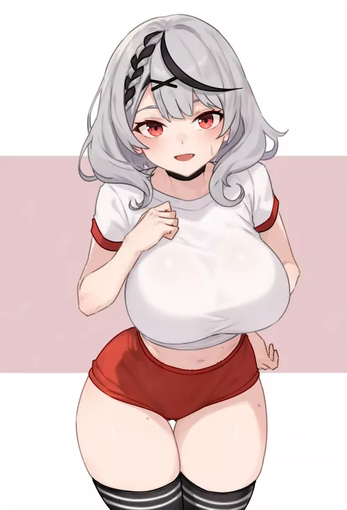 Chloe looking heavy [Hololive]