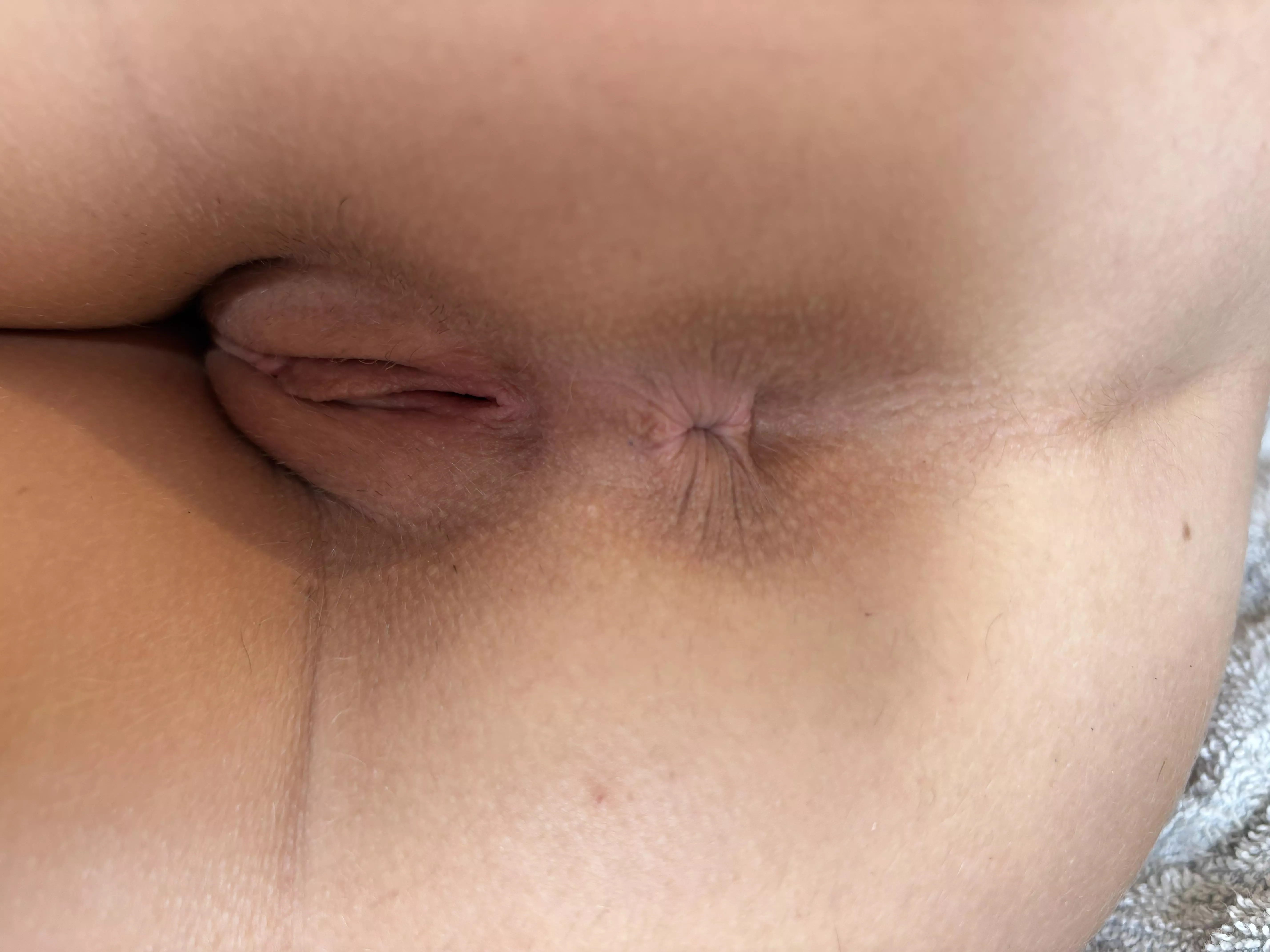 Could you fit your tongue in this tight asshole? 