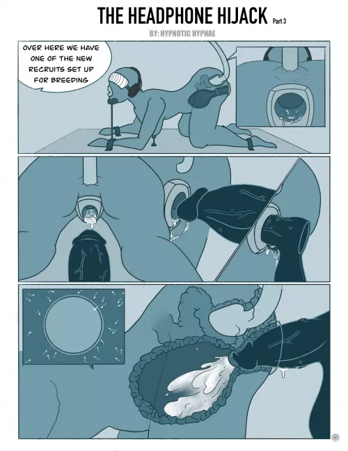 Headphone Hijack Pt.3 [OC][Hyonotic Hyphae][tech][mind control][brainwash][breeding][alien][dronification]
