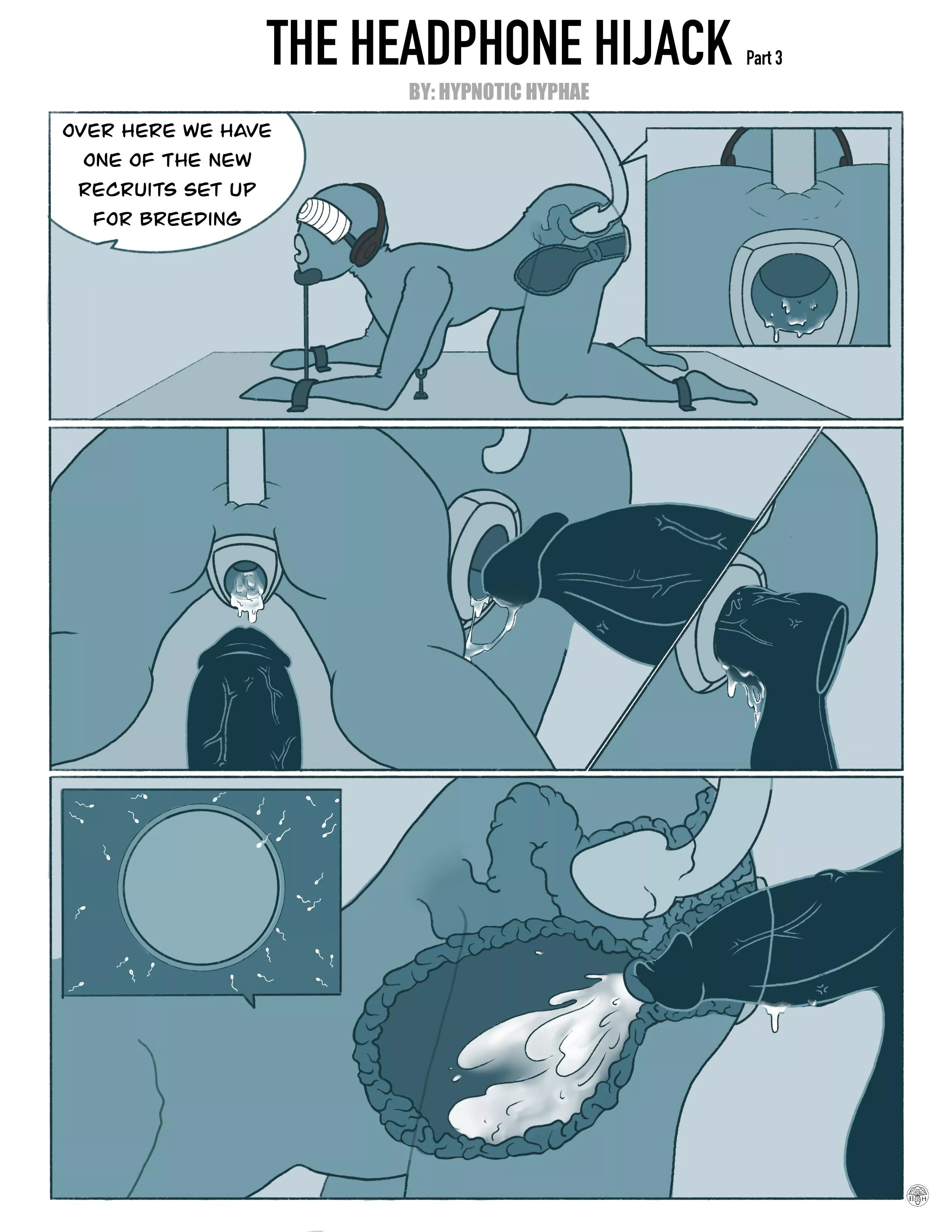 Headphone Hijack Pt.3 [OC][Hyonotic Hyphae][tech][mind control][brainwash][breeding][alien][dronification]