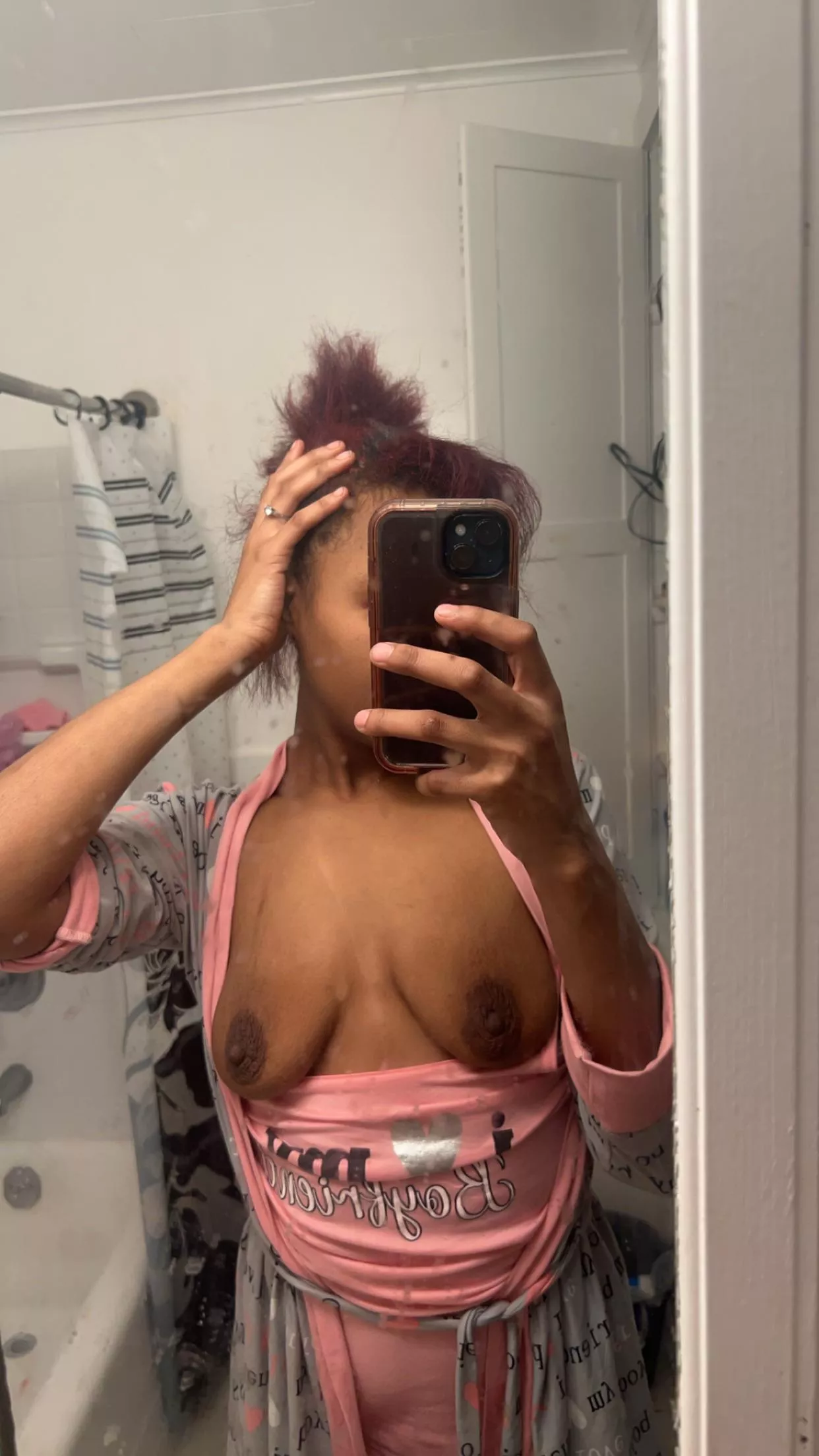 I love sending master his good morning pics 