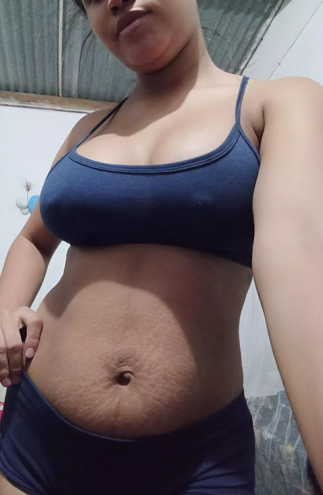 I still look sexy after being 9 months pregnant and having recently given birth to my baby.  