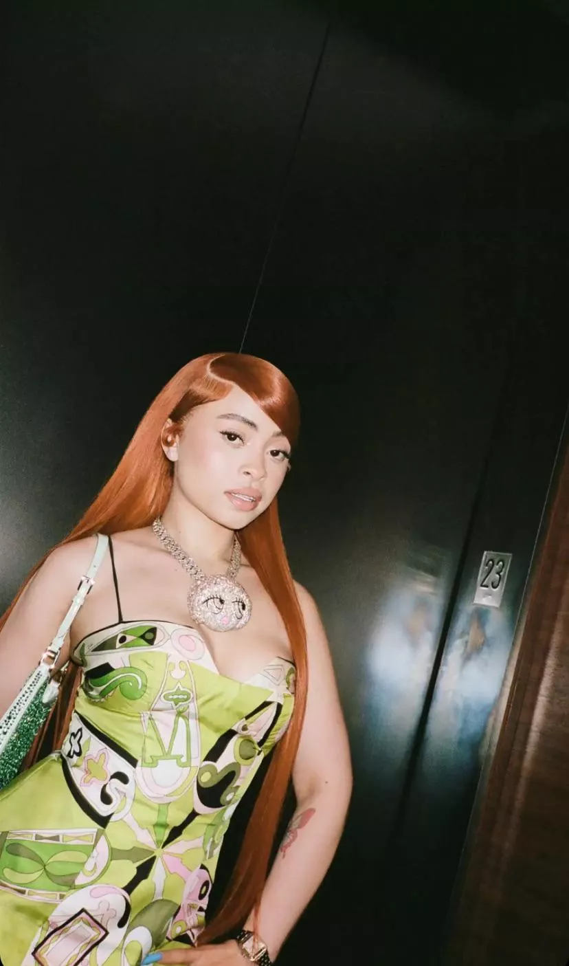 Ice spice via Snapchat story