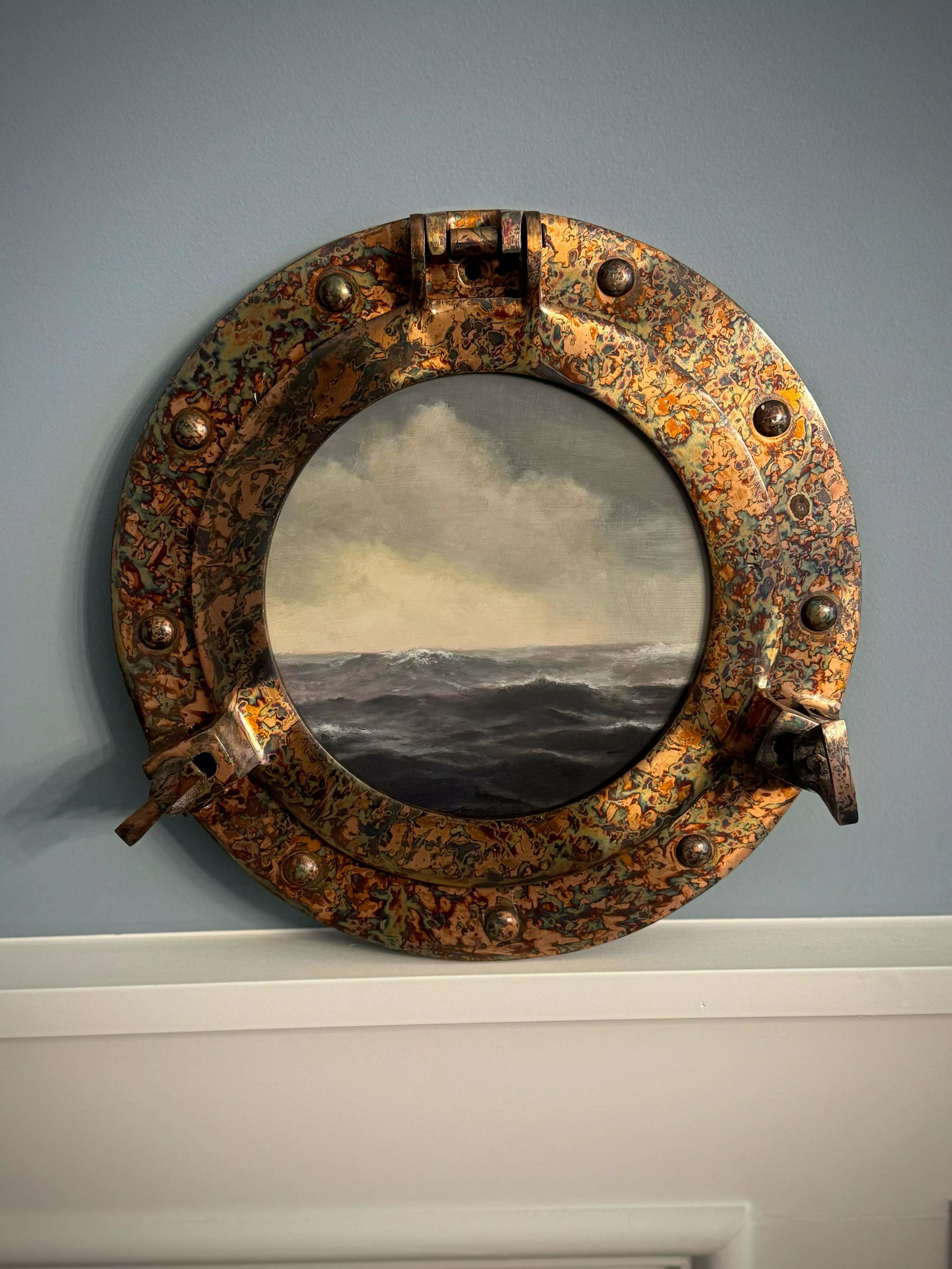 My little porthole painting