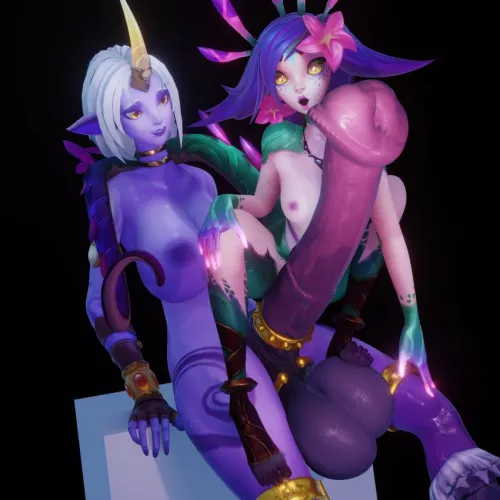 Neeko impressed by Soraka's meaty schlong (3sdice)