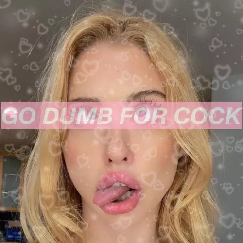 nothing better than being a brainless fuck toy for real men