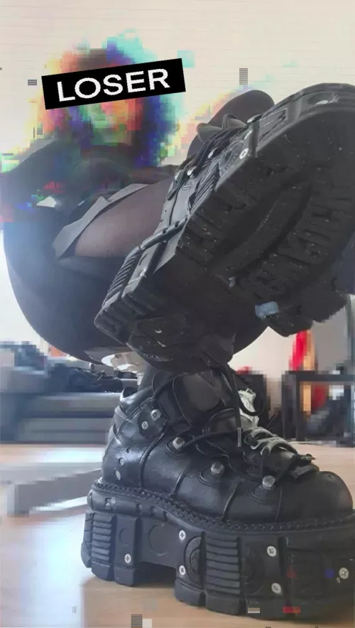 Resisting is futile. After all, you know your only purpose is to serve and please me