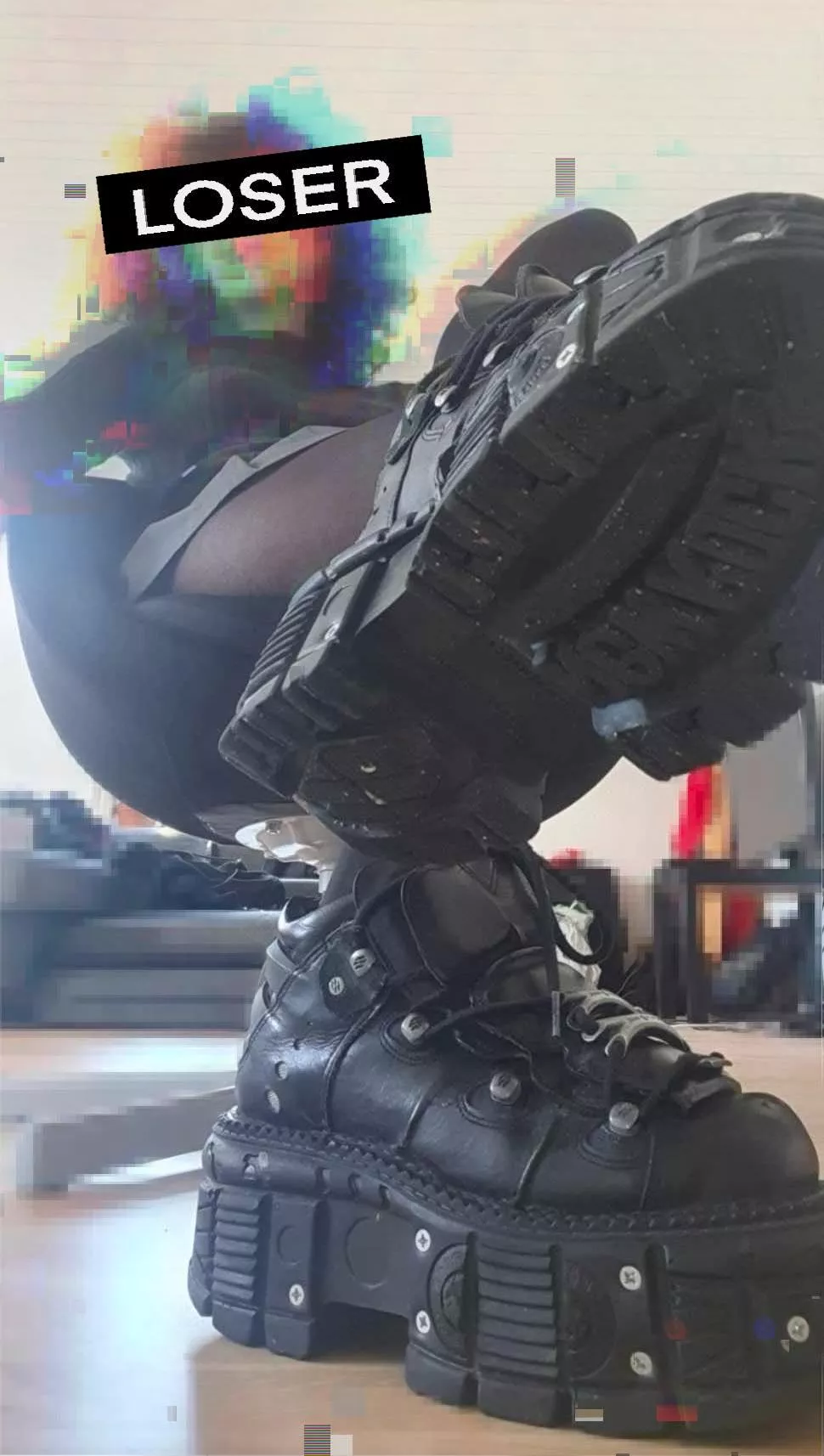 Resisting is futile. After all, you know your only purpose is to serve and please me