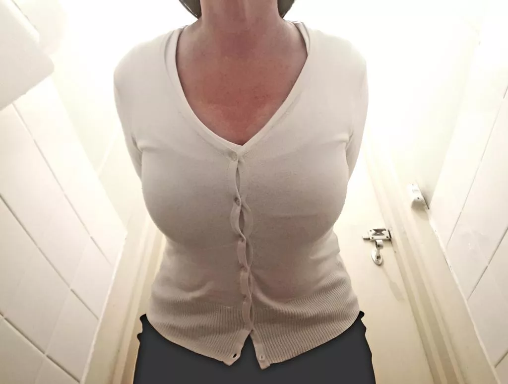 Send us a no-hands selfie from the bathroom [F]