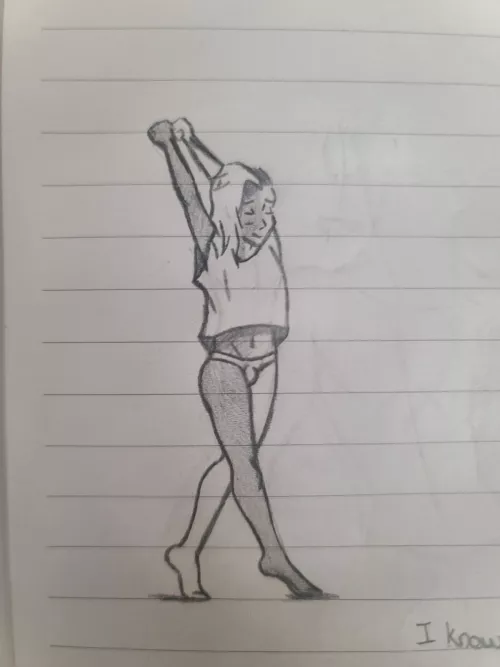 Stretching after cuddling. (Bluertiger)