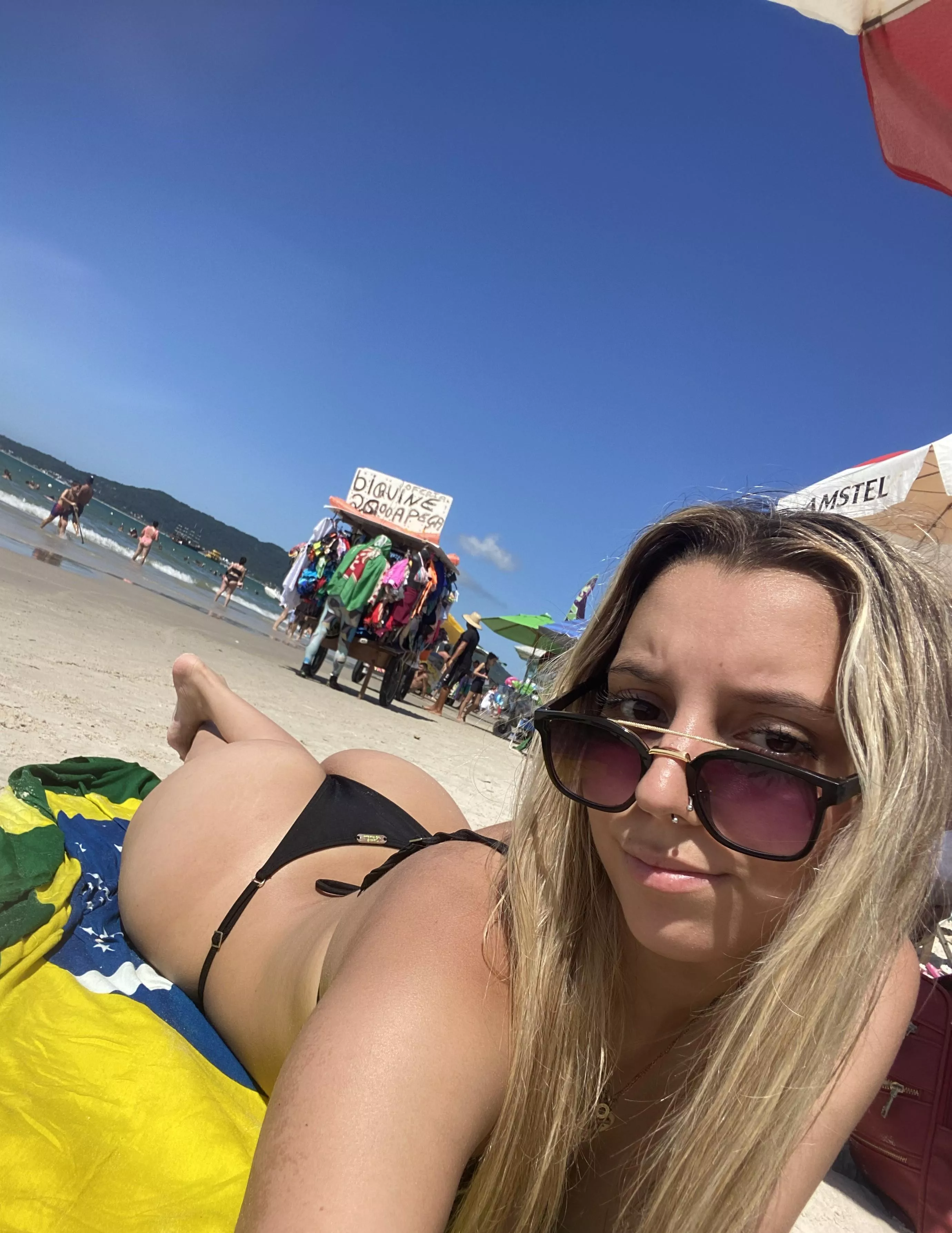 weekend is a beach day.