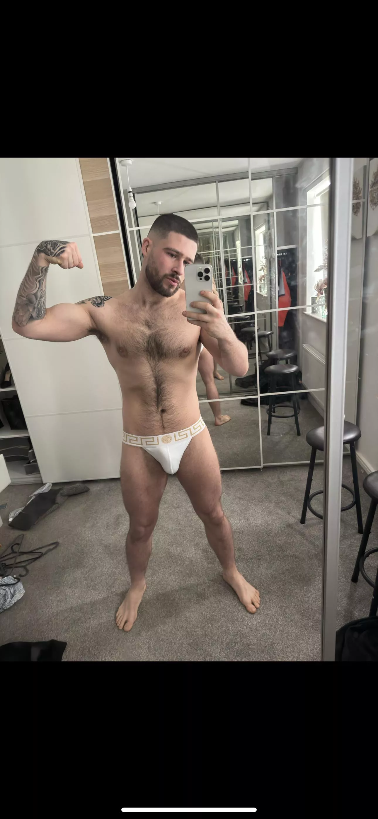 What do you think of my expensive jock? 