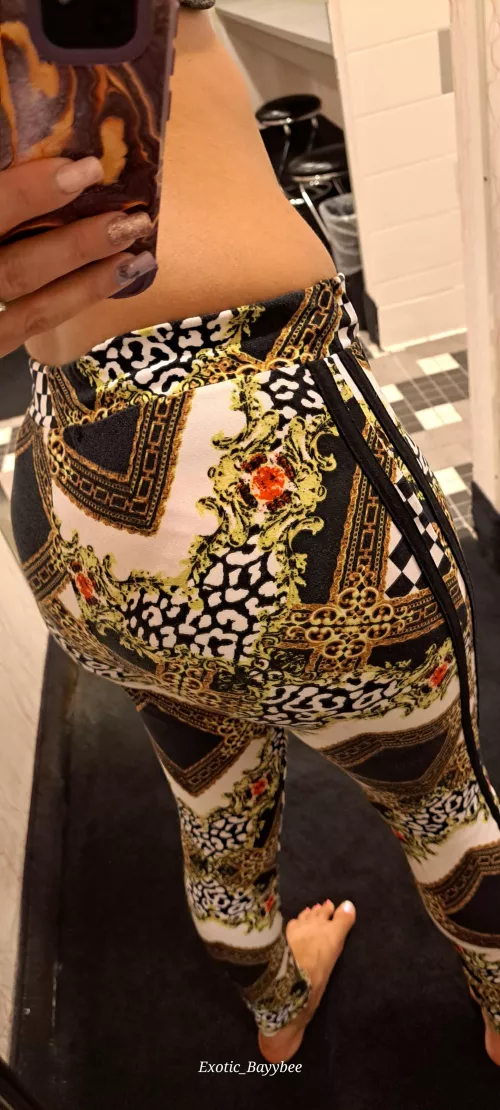 Workout is done, yoga pants come off ;)